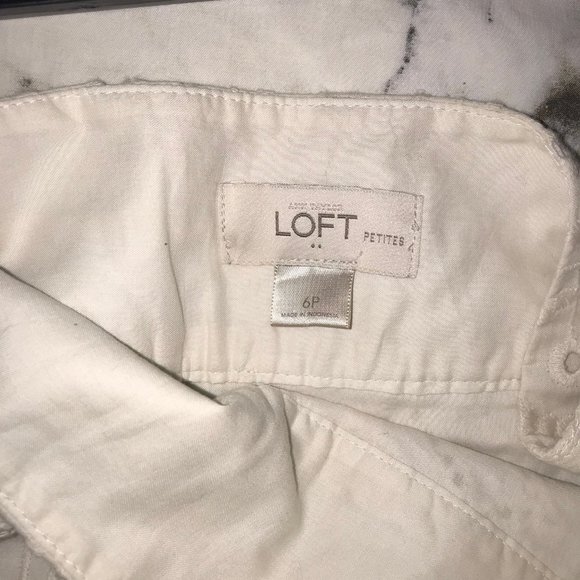 Anna Taylor Loft Eyelet skirt - Picture 2 of 2